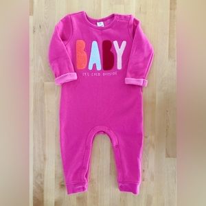 Gap One-Piece Pajamas With Snaps